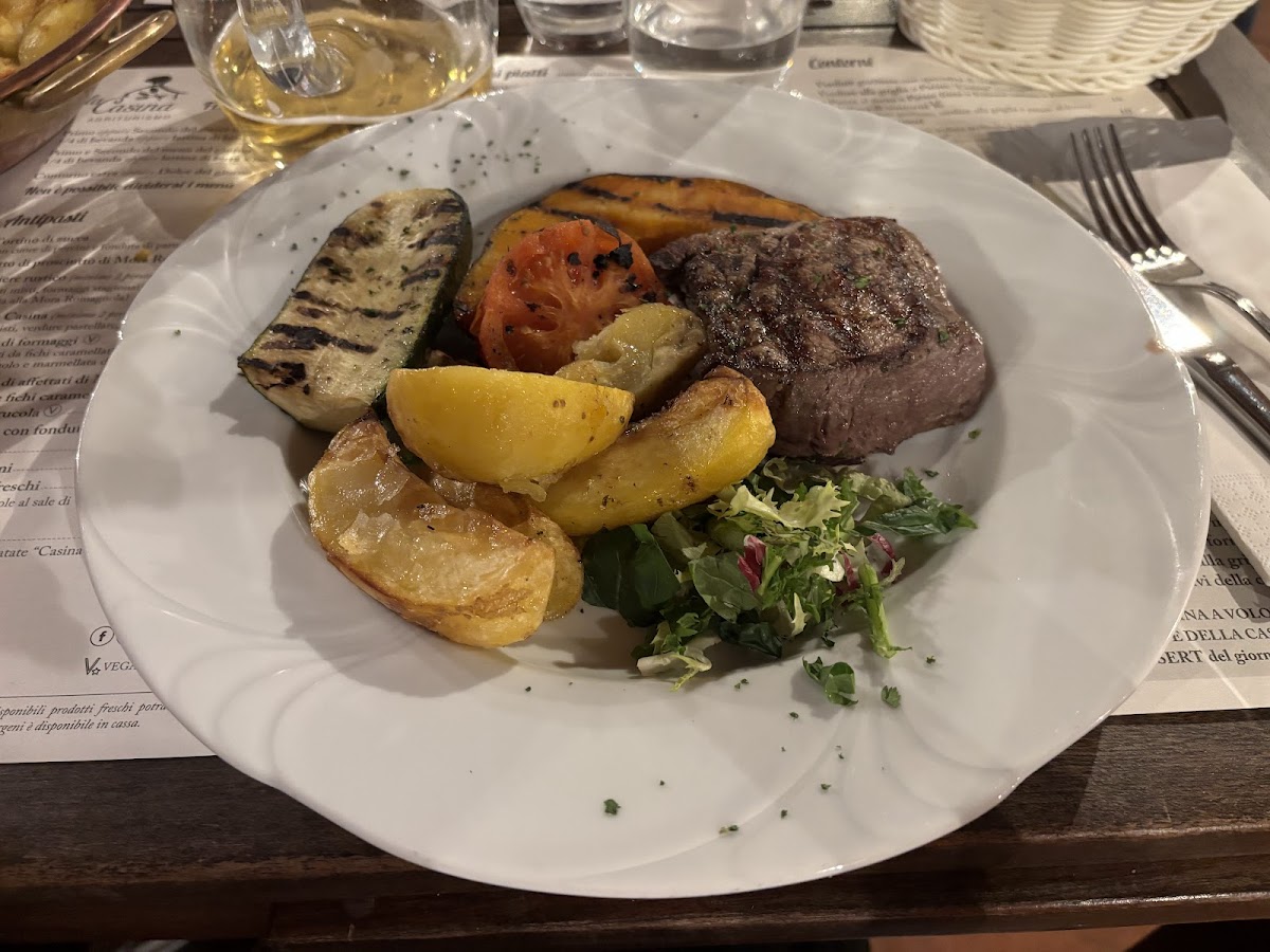 Piatto del menù Menu turistico