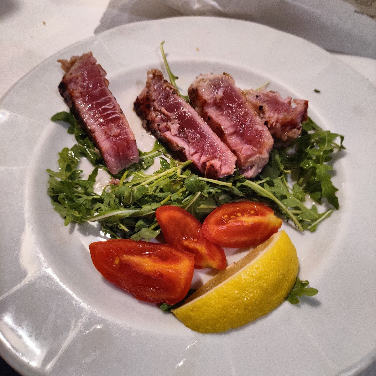 Piatto del menù Menu turistico