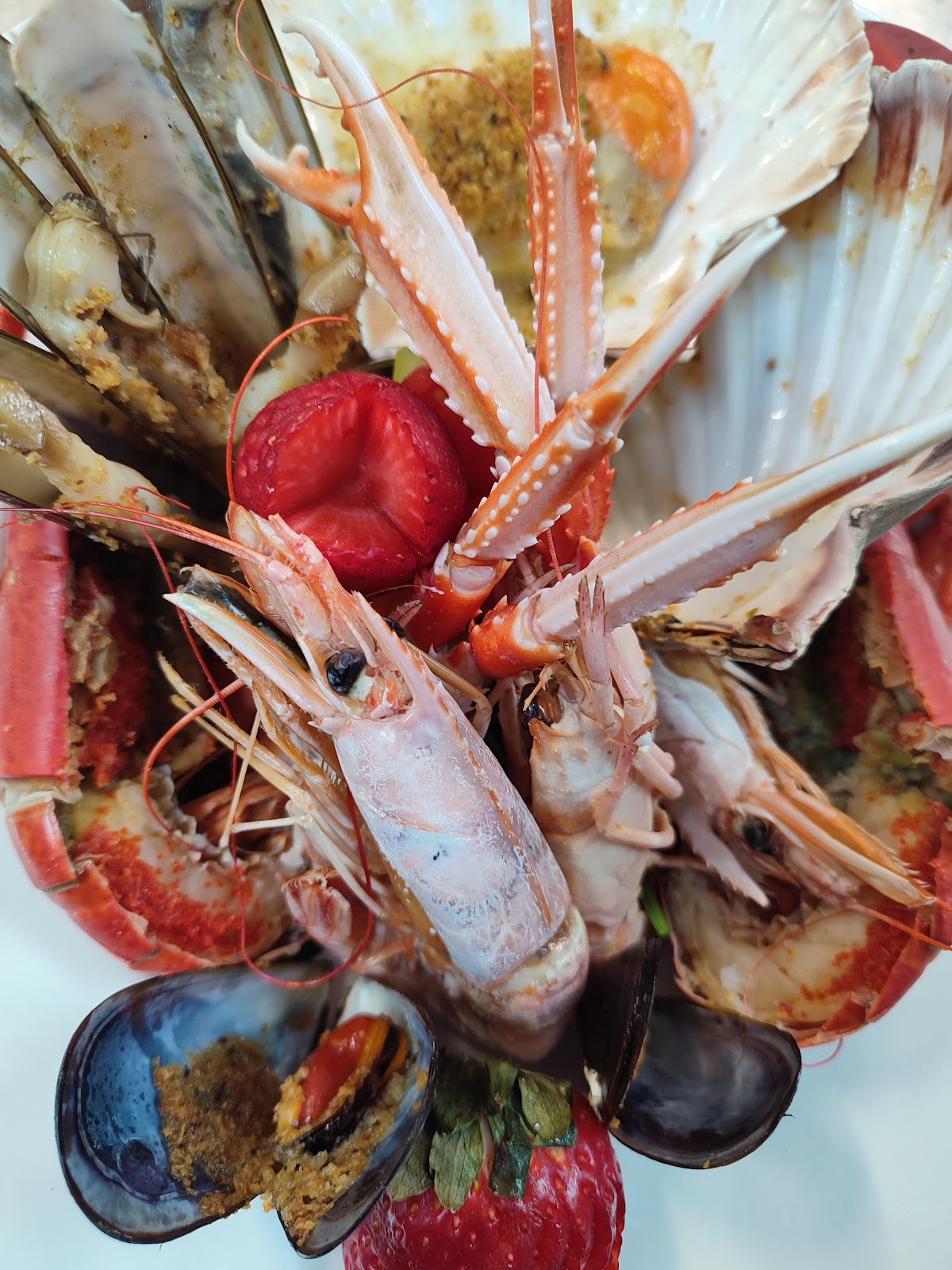 Piatto del menù Menu di Mare e Terra