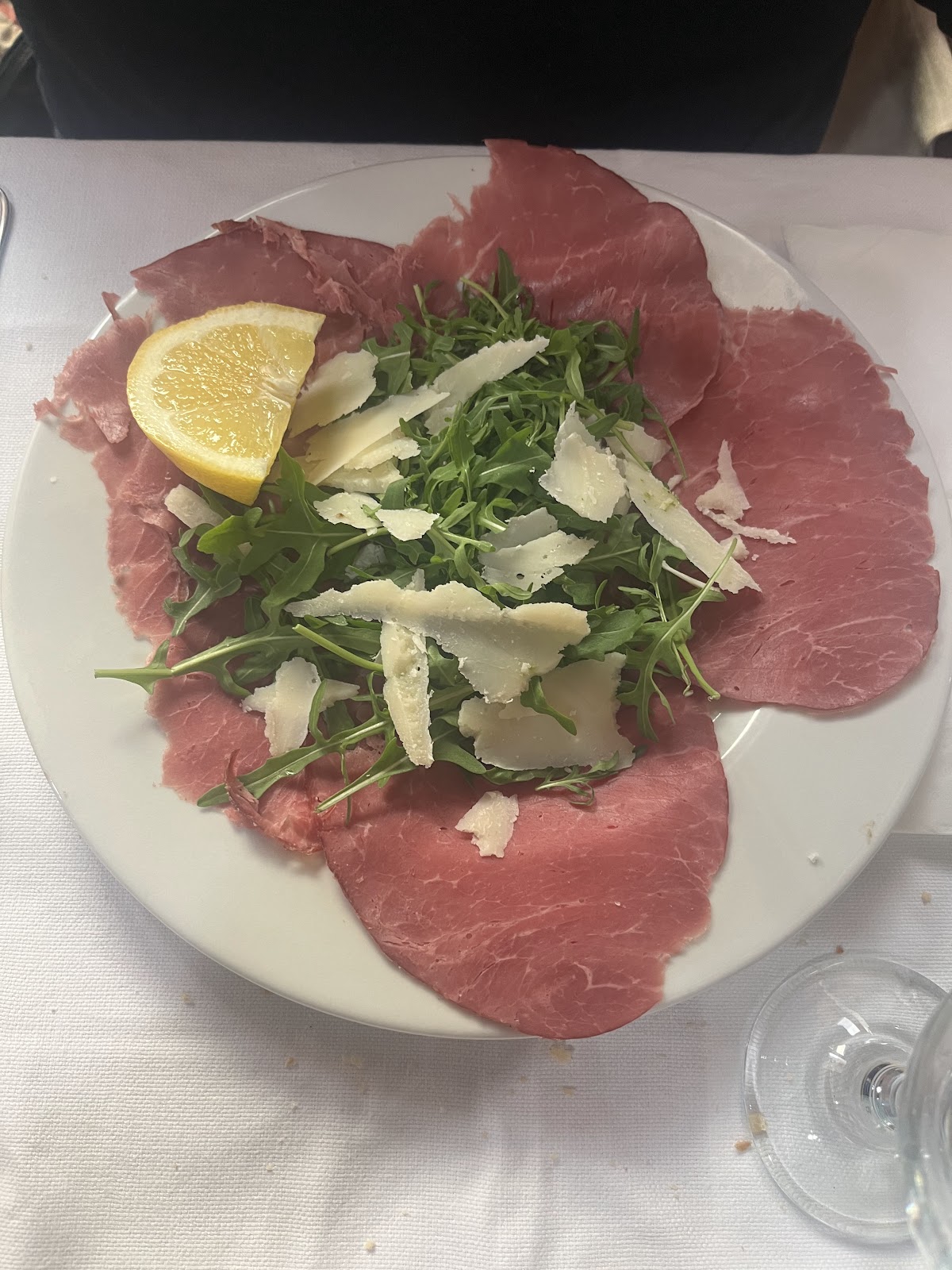 Piatto del menù Menu turistico