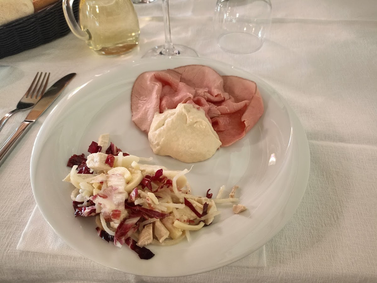 Piatto del menù Menu turistico