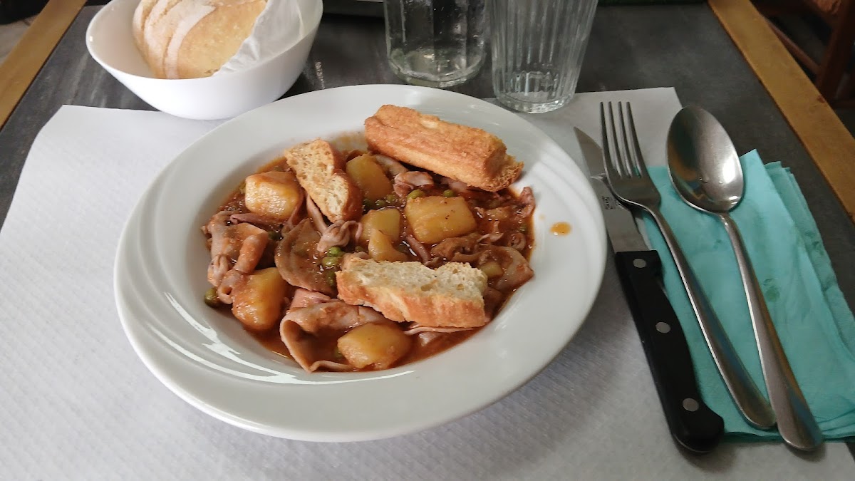 Piatto del menù Menu turistico