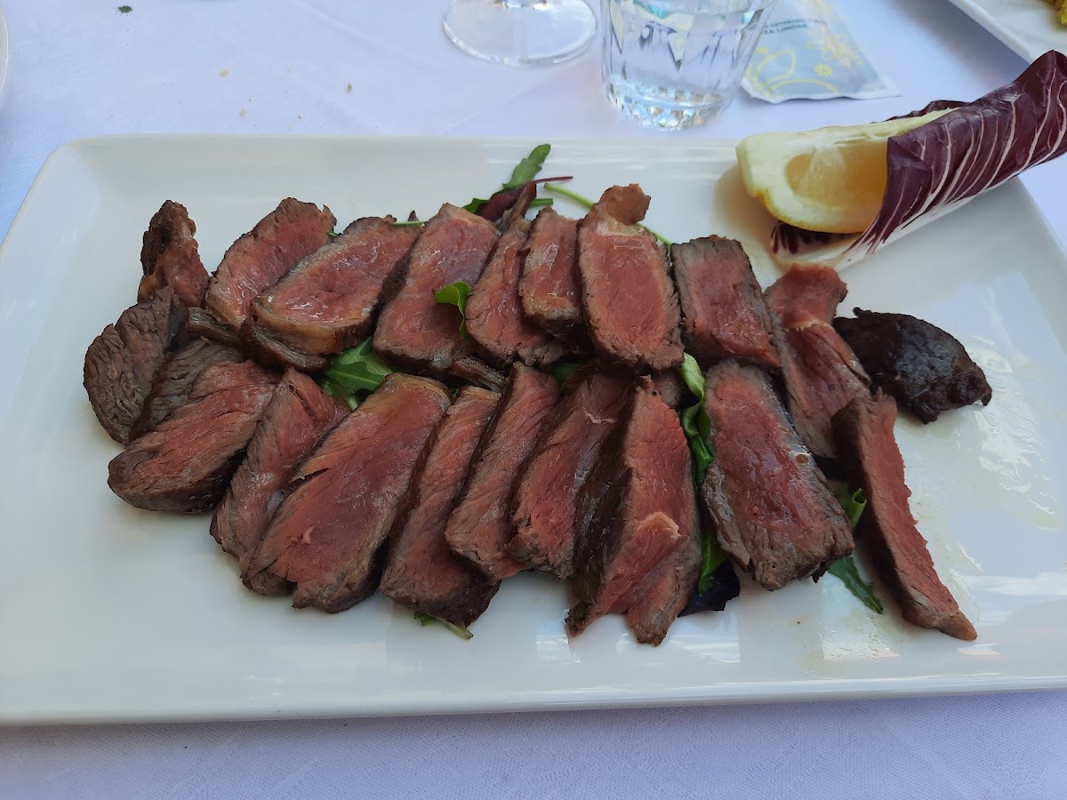 Piatto del menù Menu turistico