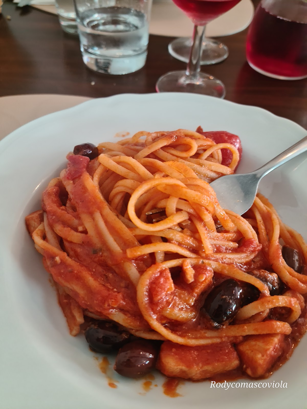 Piatto del menù Menu turistico