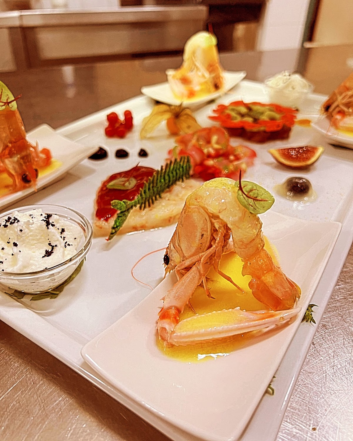 Piatto del menù Menu turistico