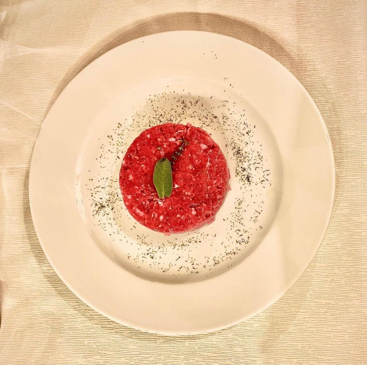 Piatto del menù Menu Turistico