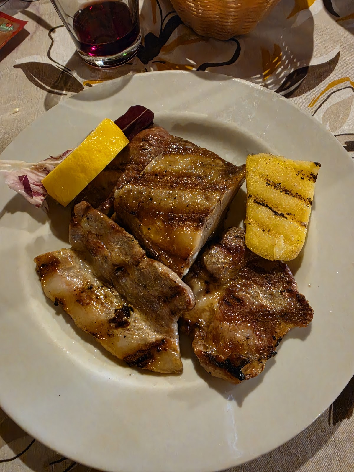 Piatto del menù Menu turistico