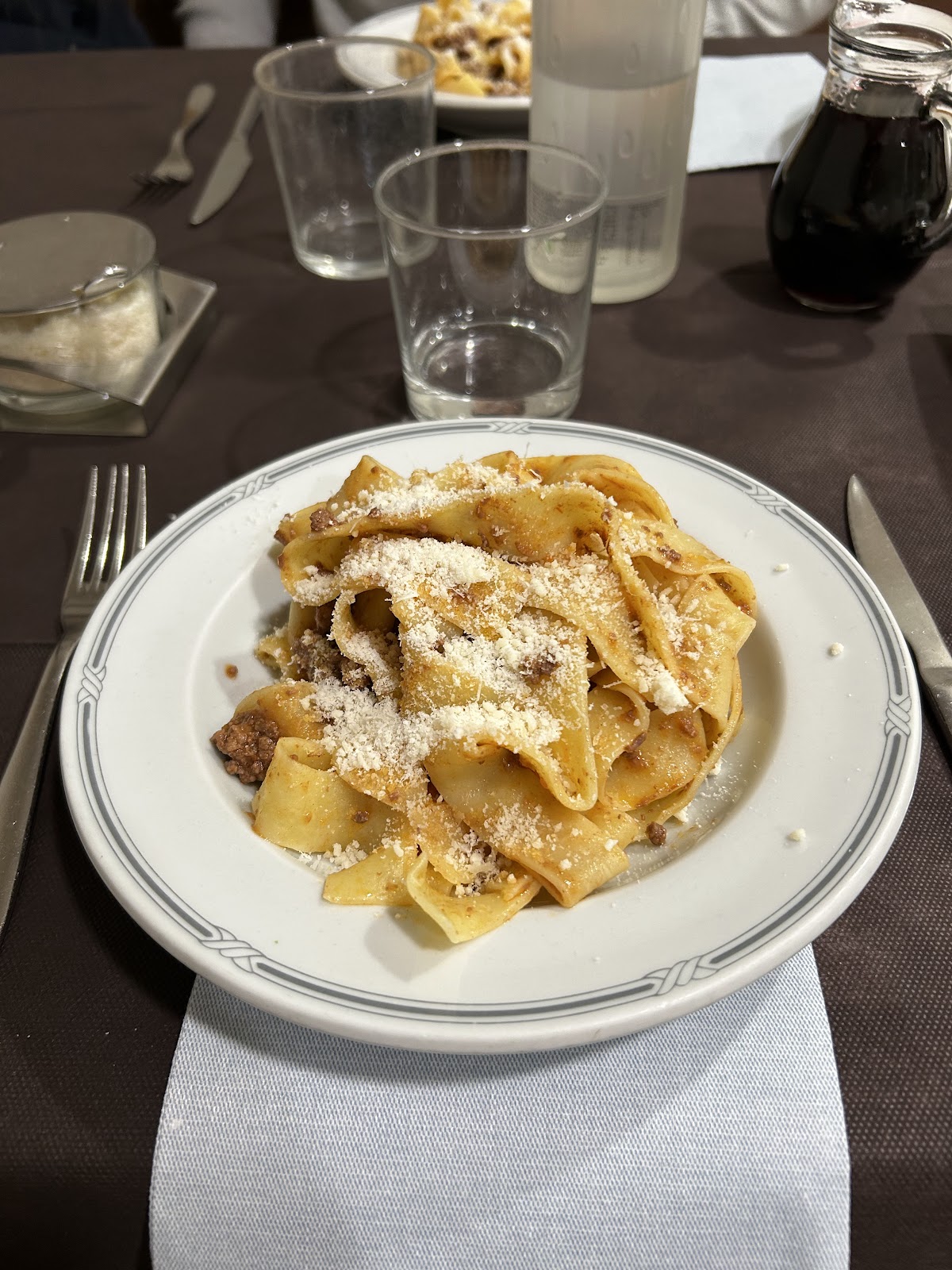 Piatto del menù Menu turistico