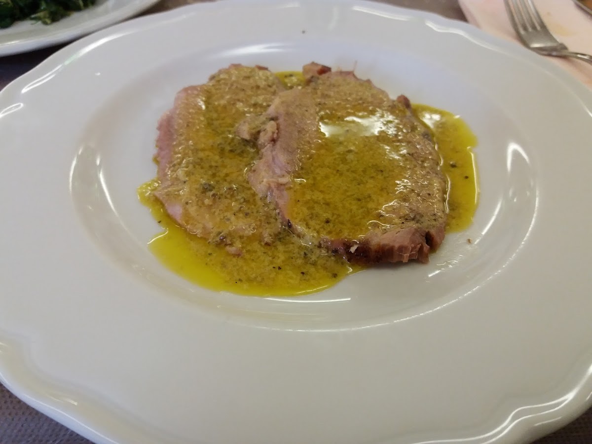 Piatto del menù Menu turistico