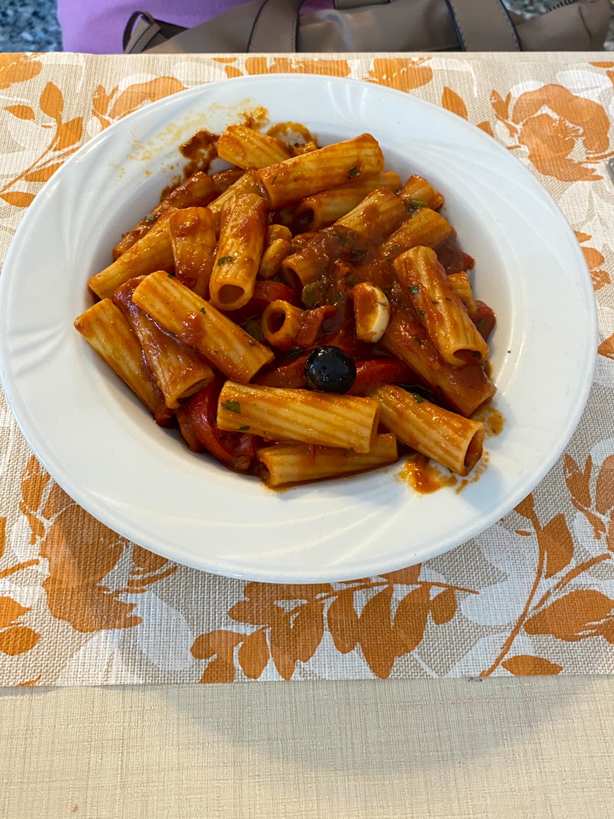 Piatto del menù Menu turistico