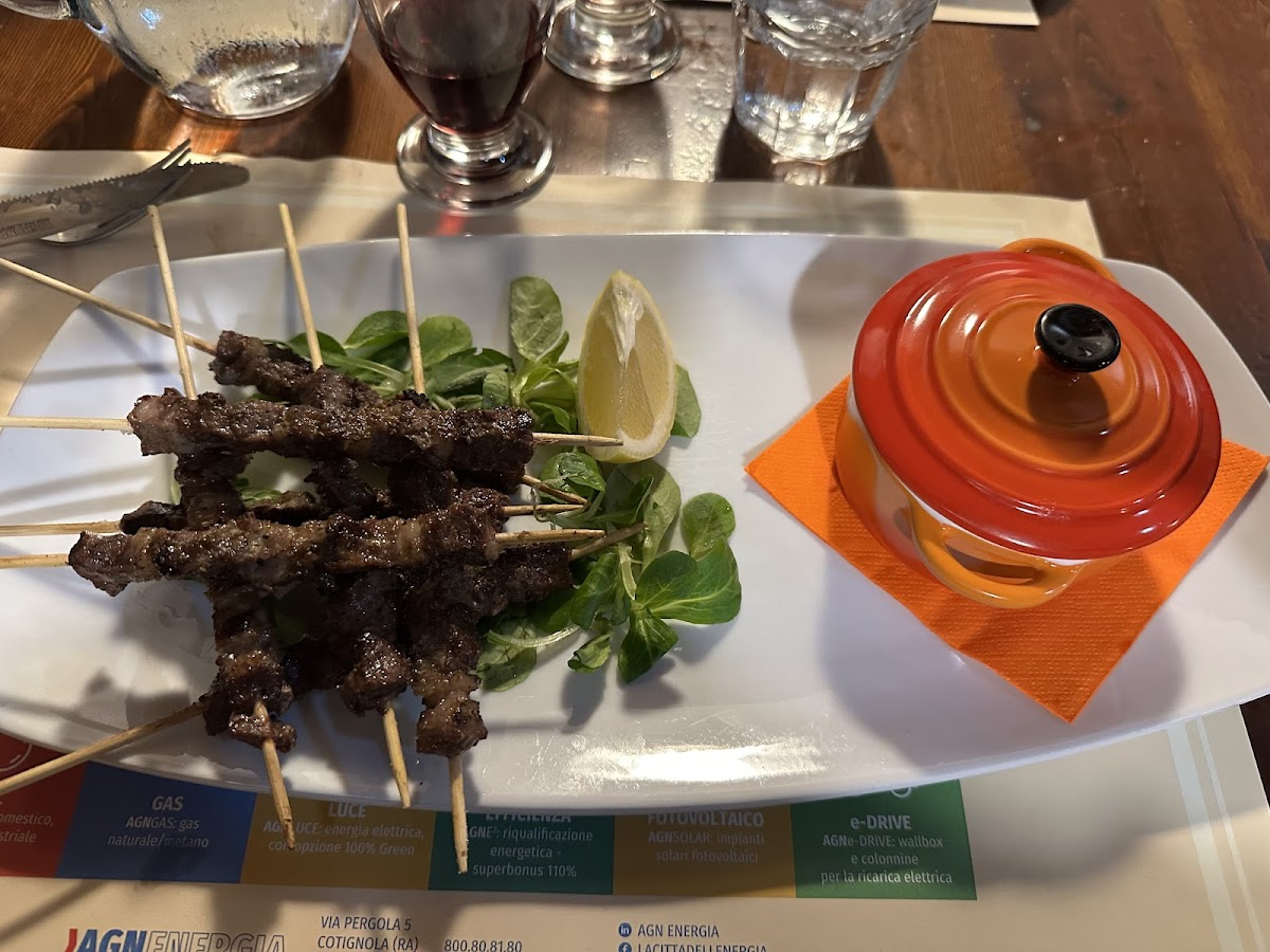 Piatto del menù Menu turistico