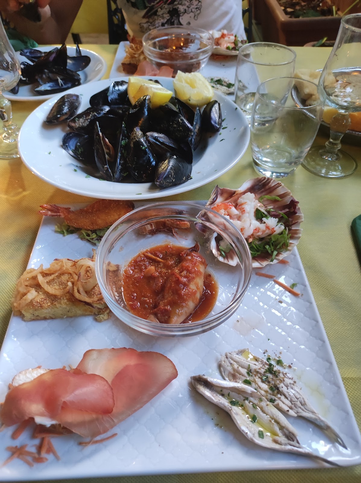 Piatto del menù Menu turistico