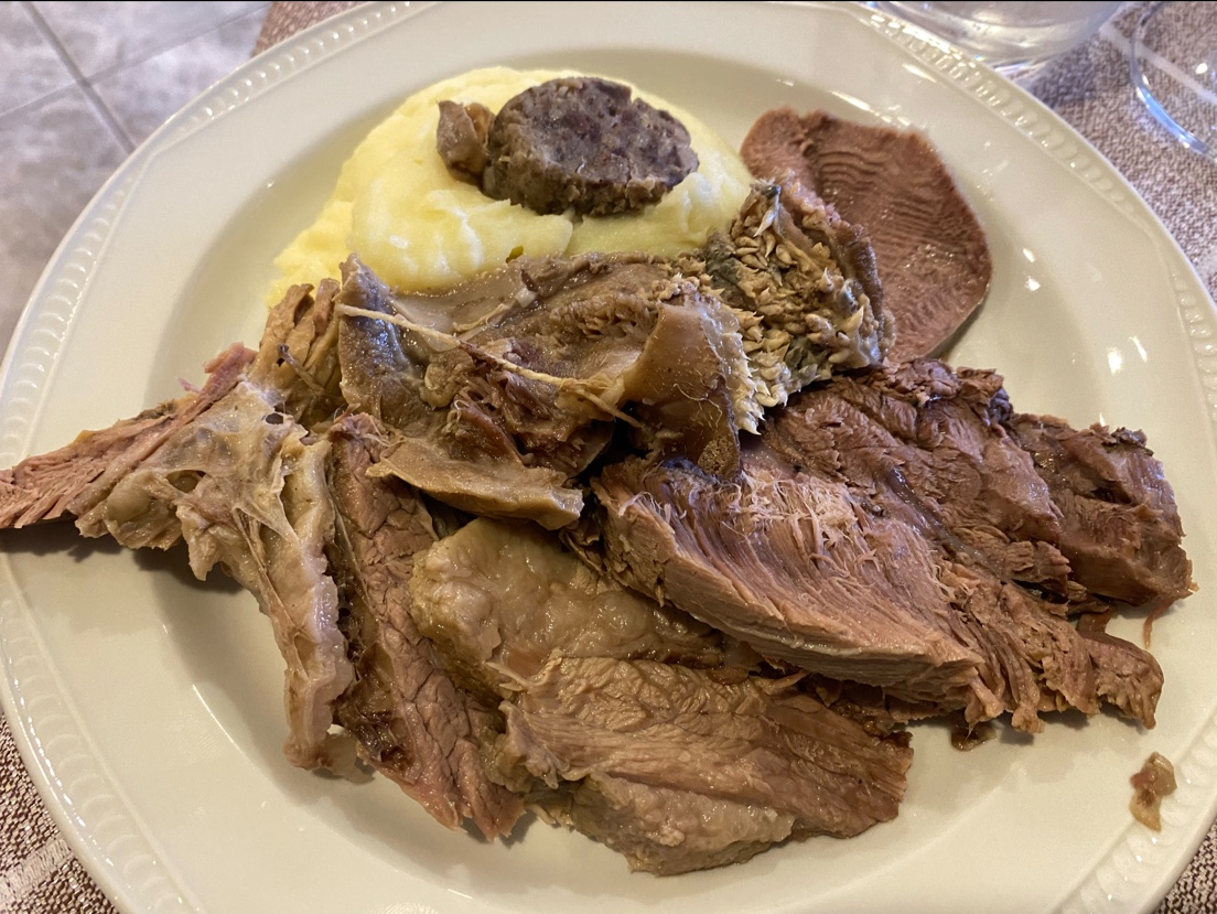 Piatto del menù Menu turistico