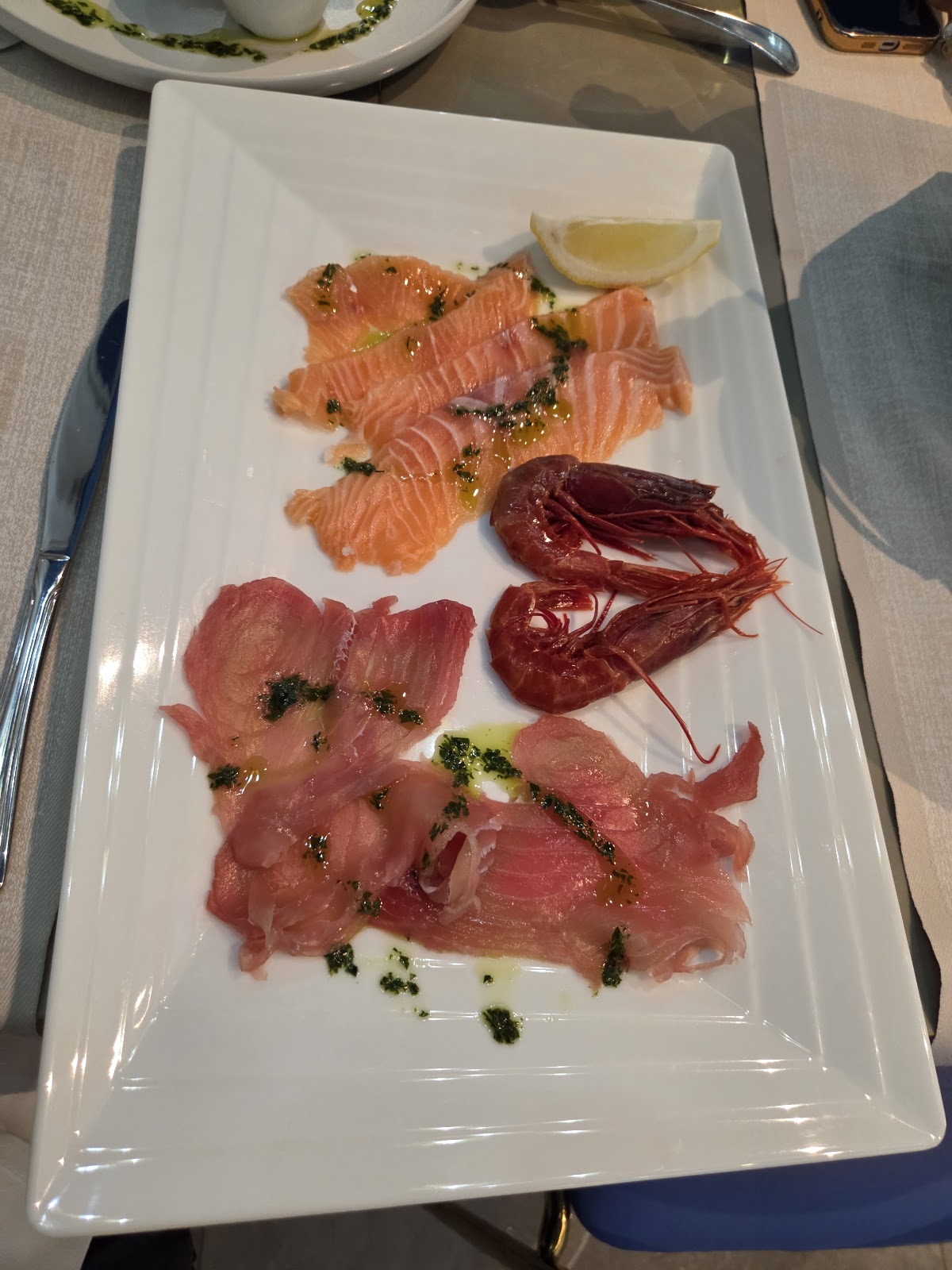 Piatto del menù Menu turistico di Mare
