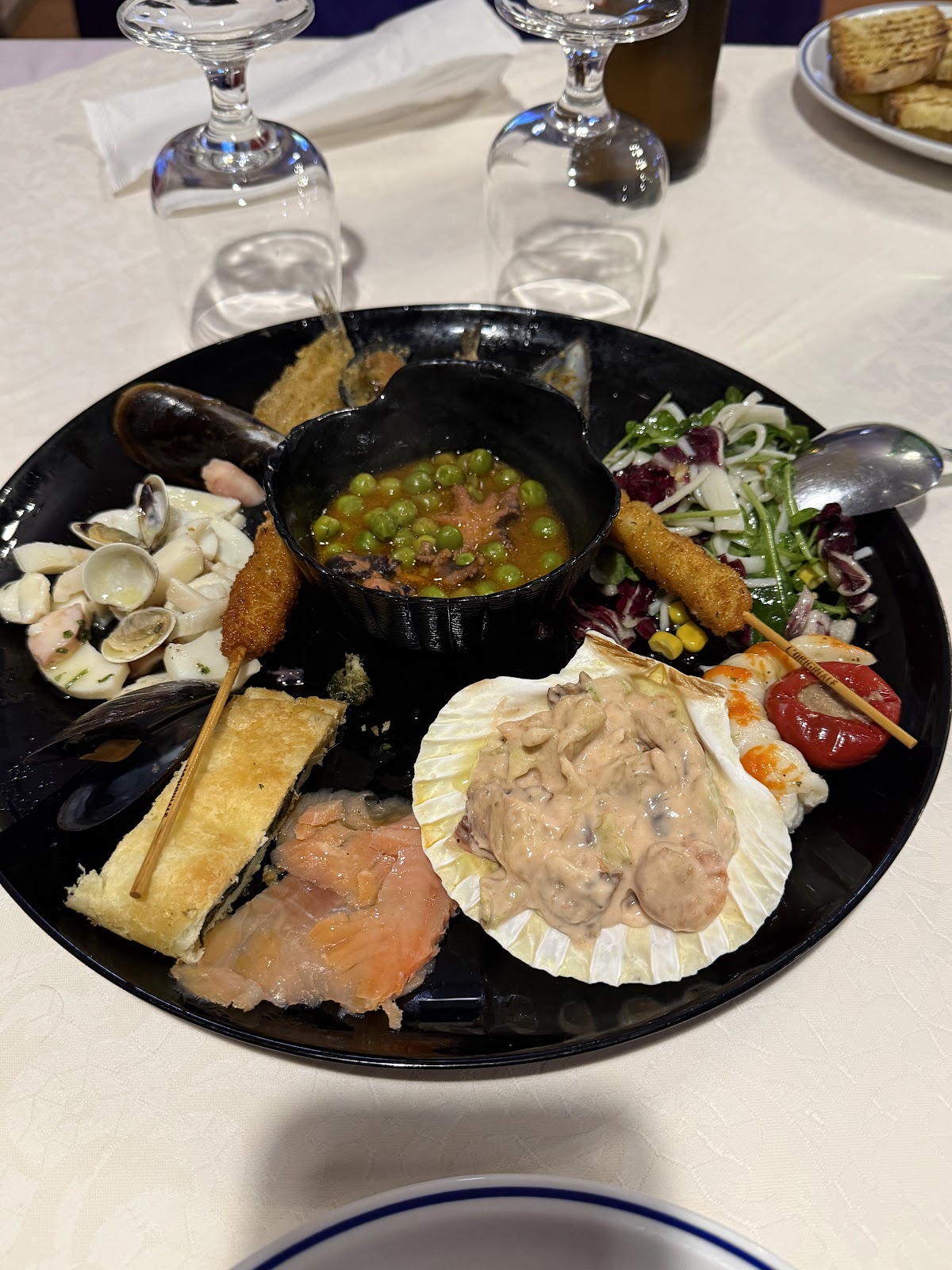 Piatto del menù Menu turistico