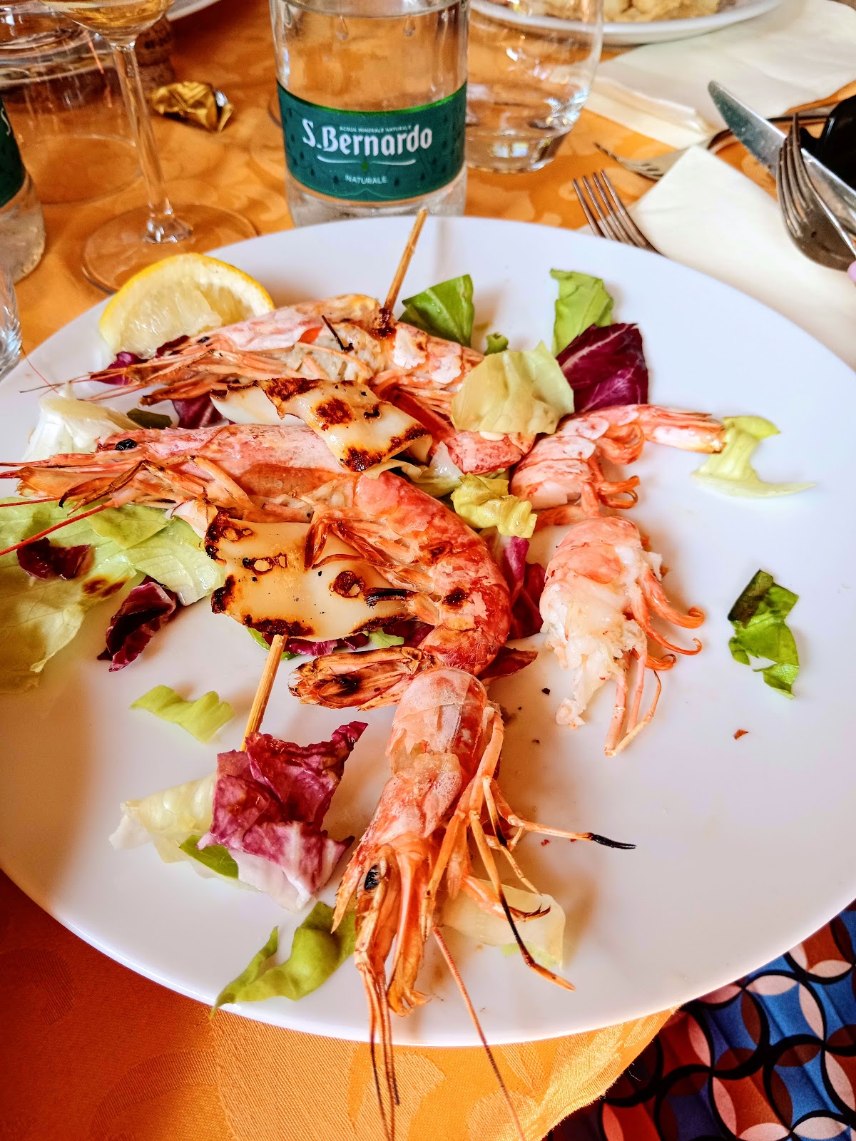 Piatto del menù Menu turistico