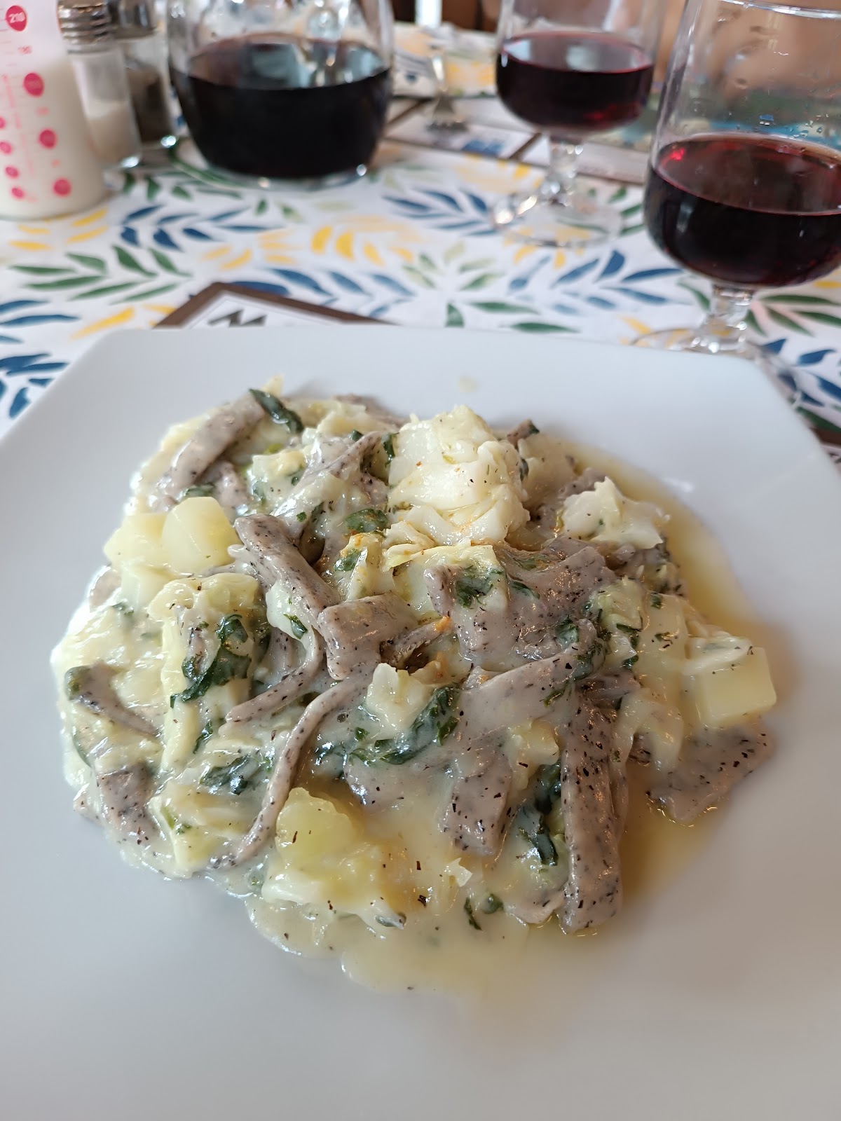 Piatto del menù Menu turistico