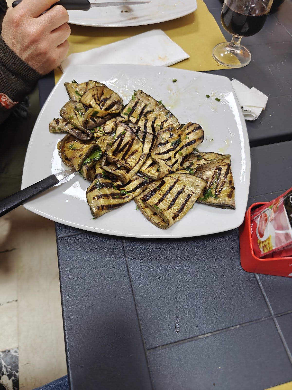 Piatto del menù Menu turistico di Terra