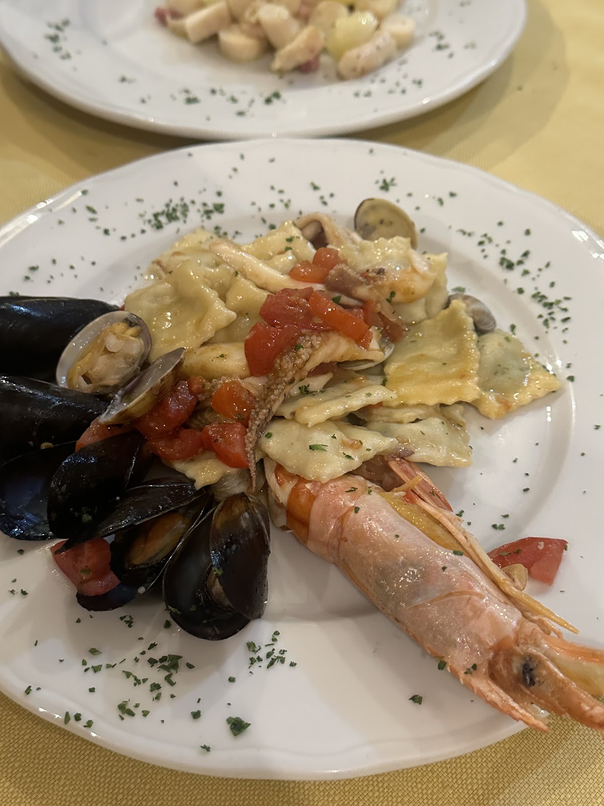 Piatto del menù Menu turistico di Terra