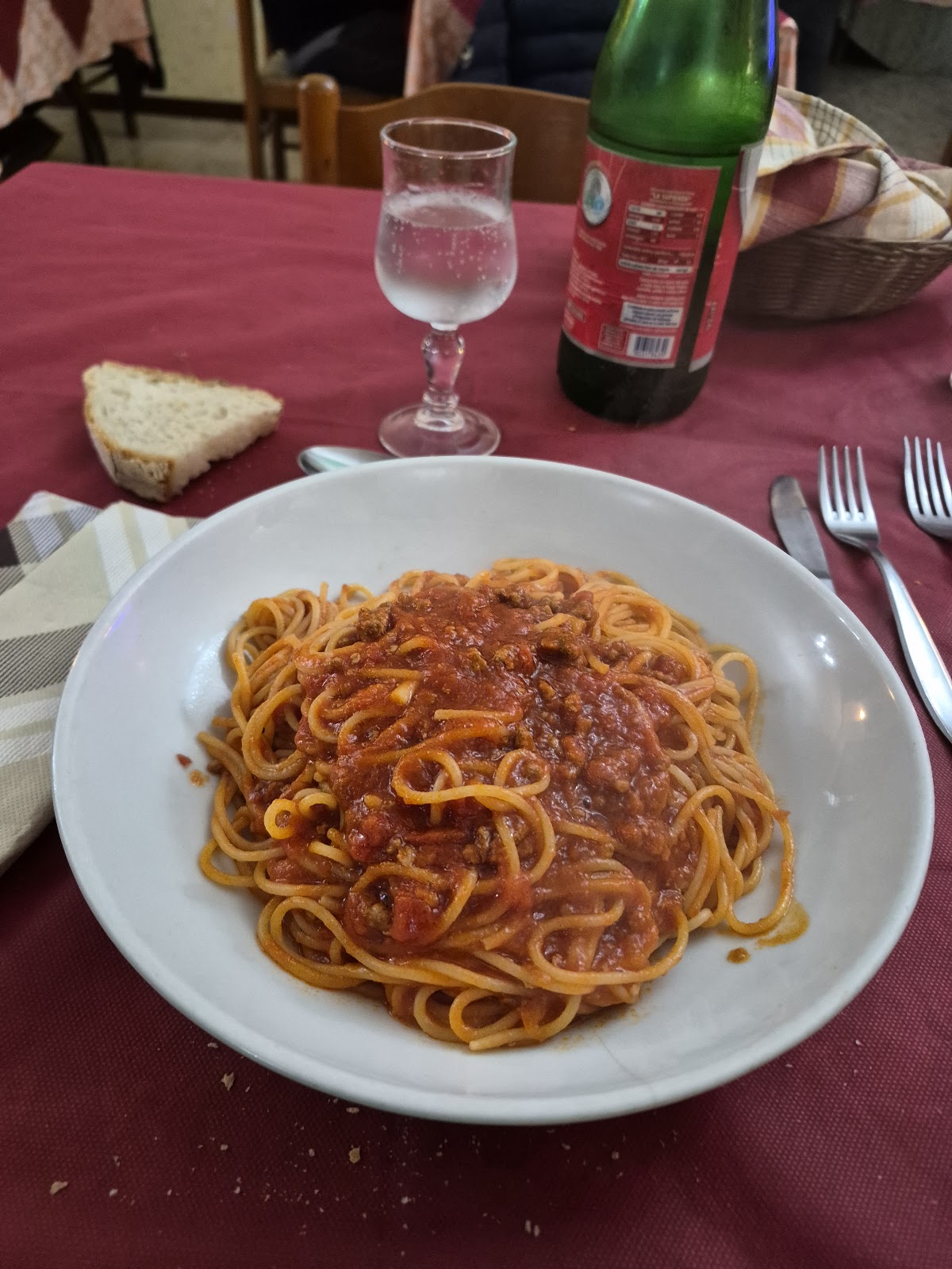 Piatto del menù Menu turistico