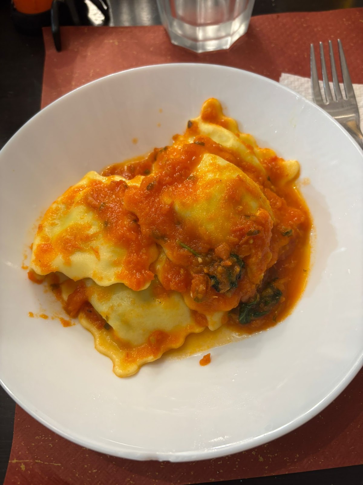 Piatto del menù Menu turistico