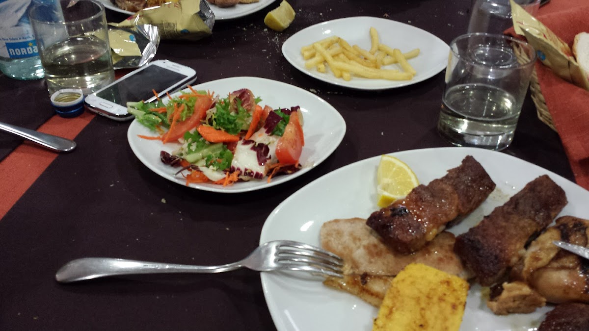 Piatto del menù Menu turistico