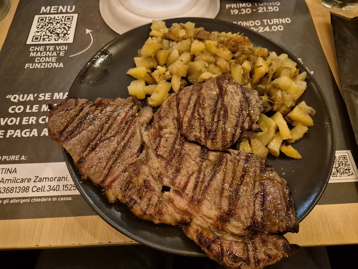 Piatto del menù Menu turistico di Terra