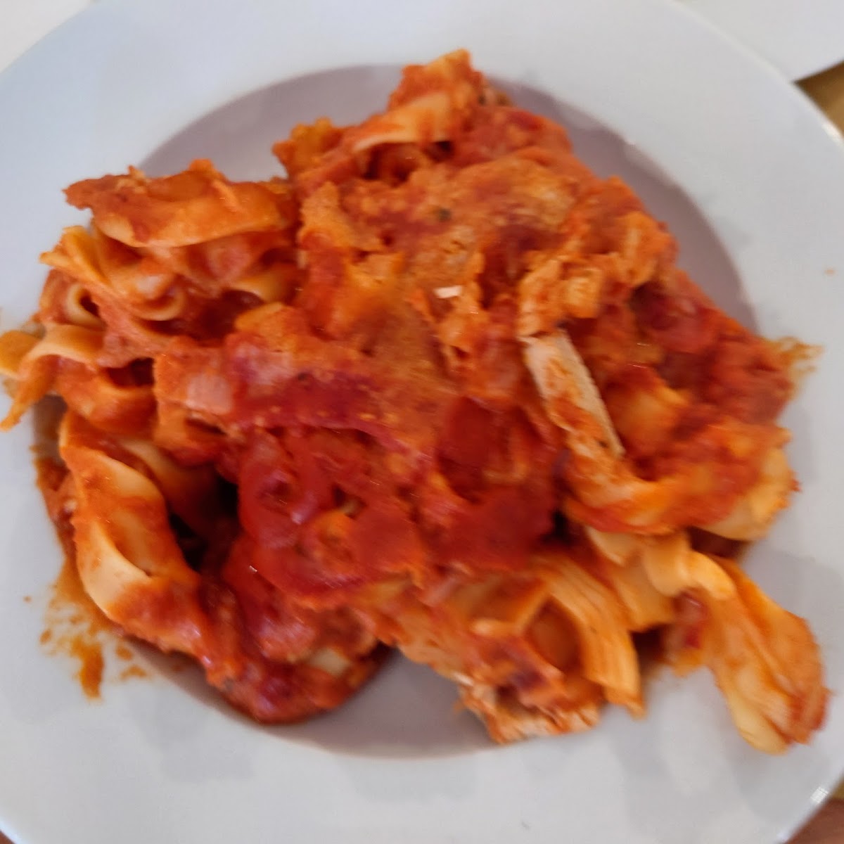 Piatto del menù Menu turistico