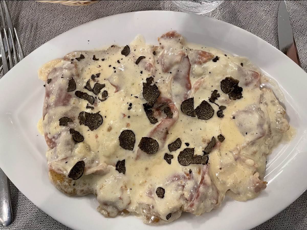 Piatto del menù Menu turistico