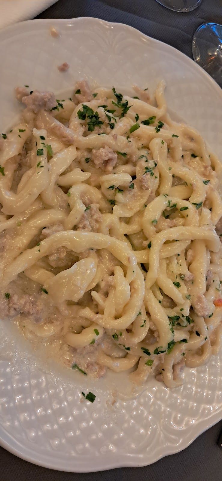 Piatto del menù Menu turistico