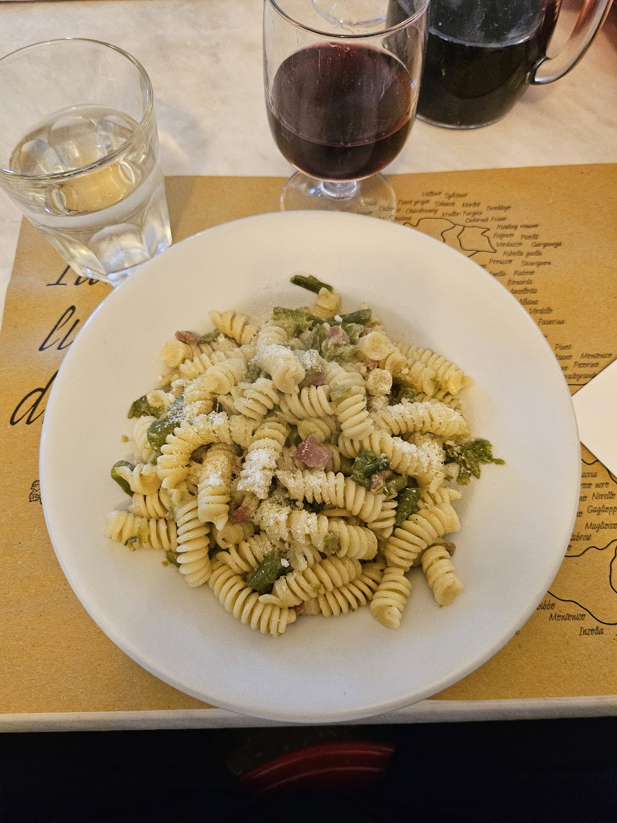 Piatto del menù Menu turistico di Terra