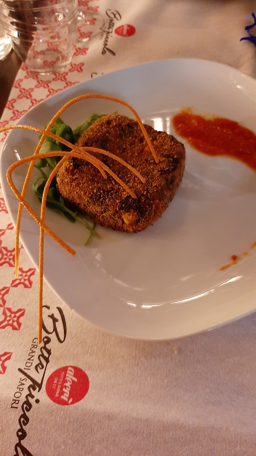 Piatto del menù Menu turistico