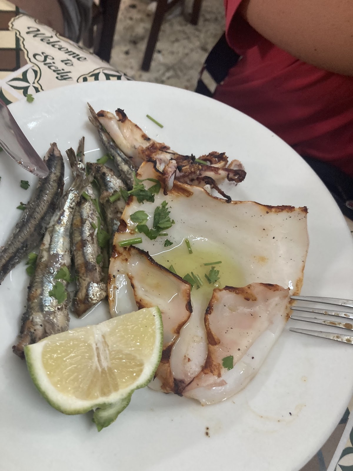 Piatto del menù Menu Turistico